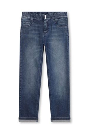 blue cotton jeans GIVENCHY KIDS | H30306Z10